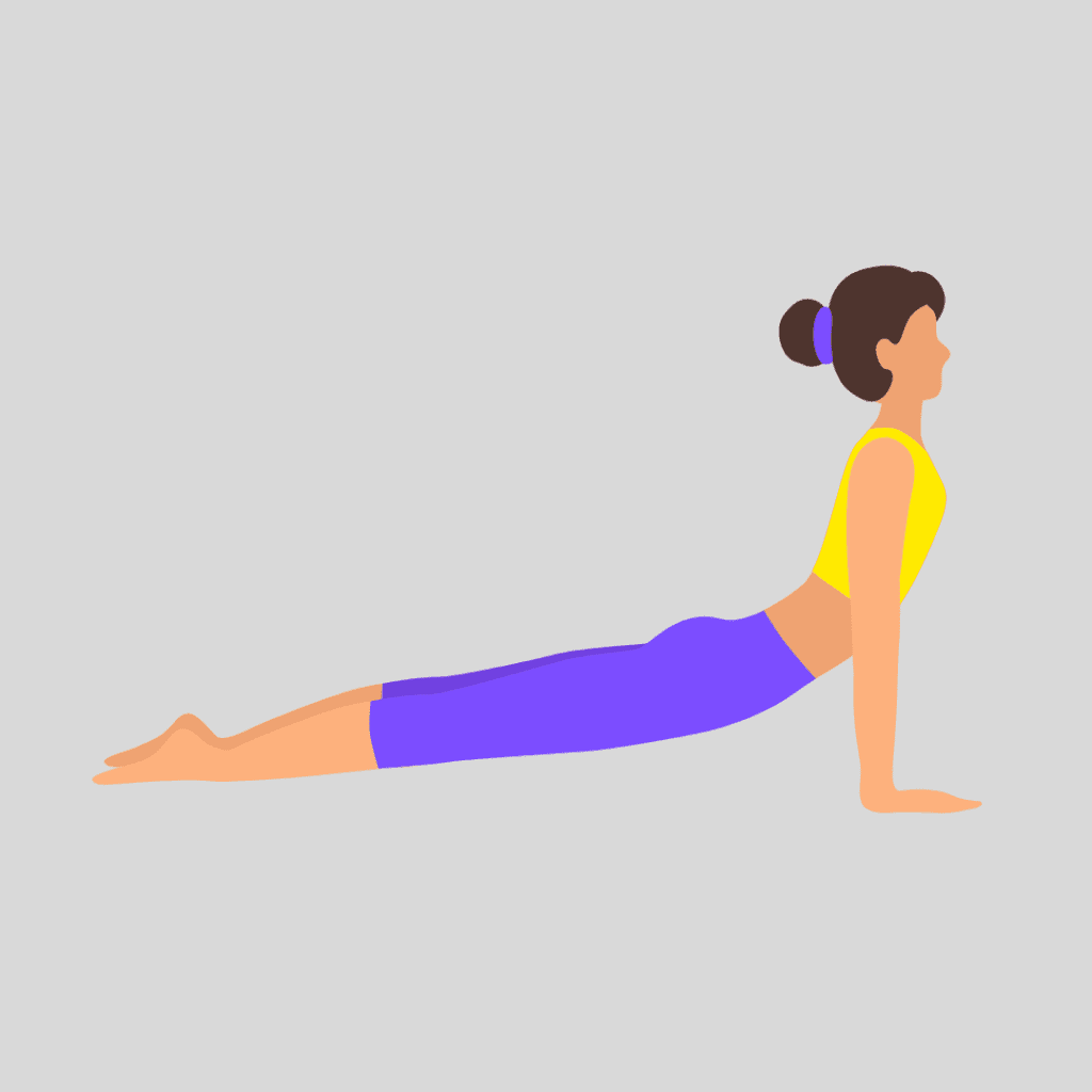 Bhujangasana (Cobra Pose) 12 surya namaskar mantra