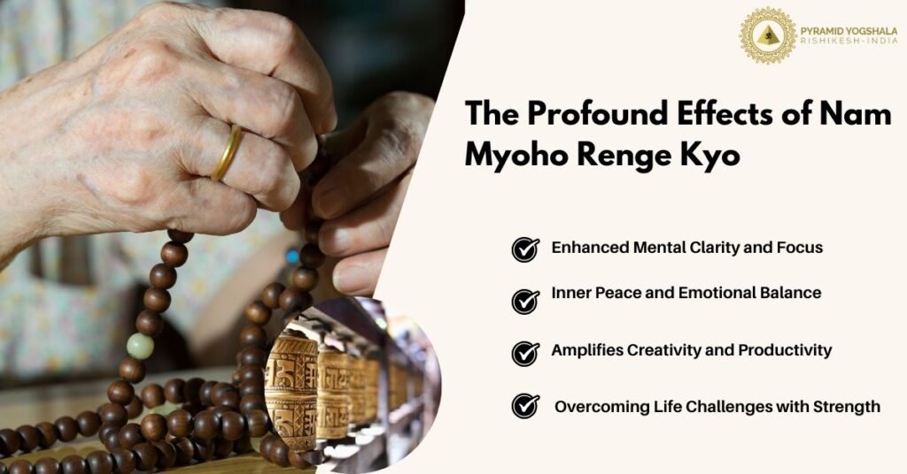 The Profound Effects of Nam Myoho Renge Kyo on Mind and Body