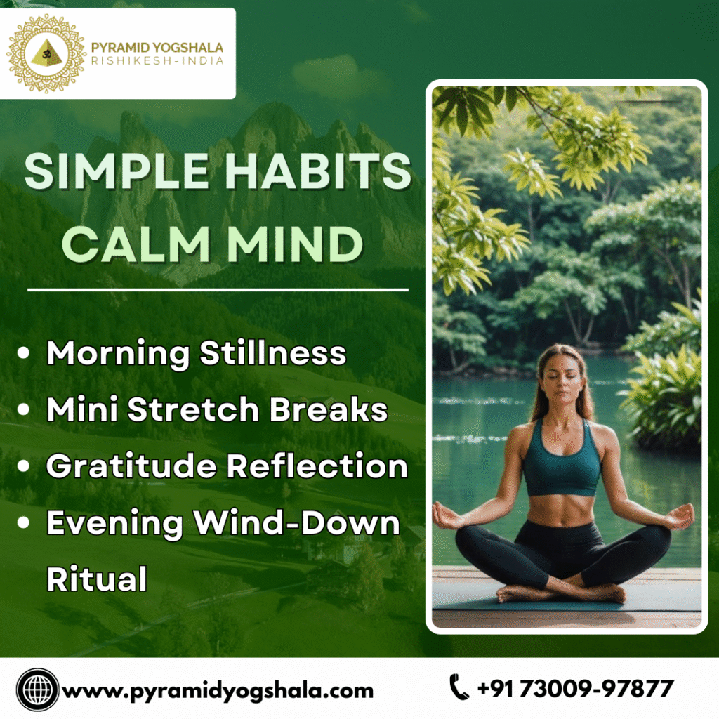 Simple Habits for a Calm Mind