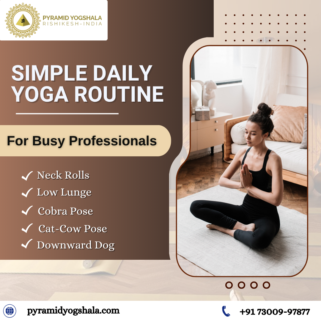 Flexibility Boost: Daily Yoga Routines for Busy Professionals