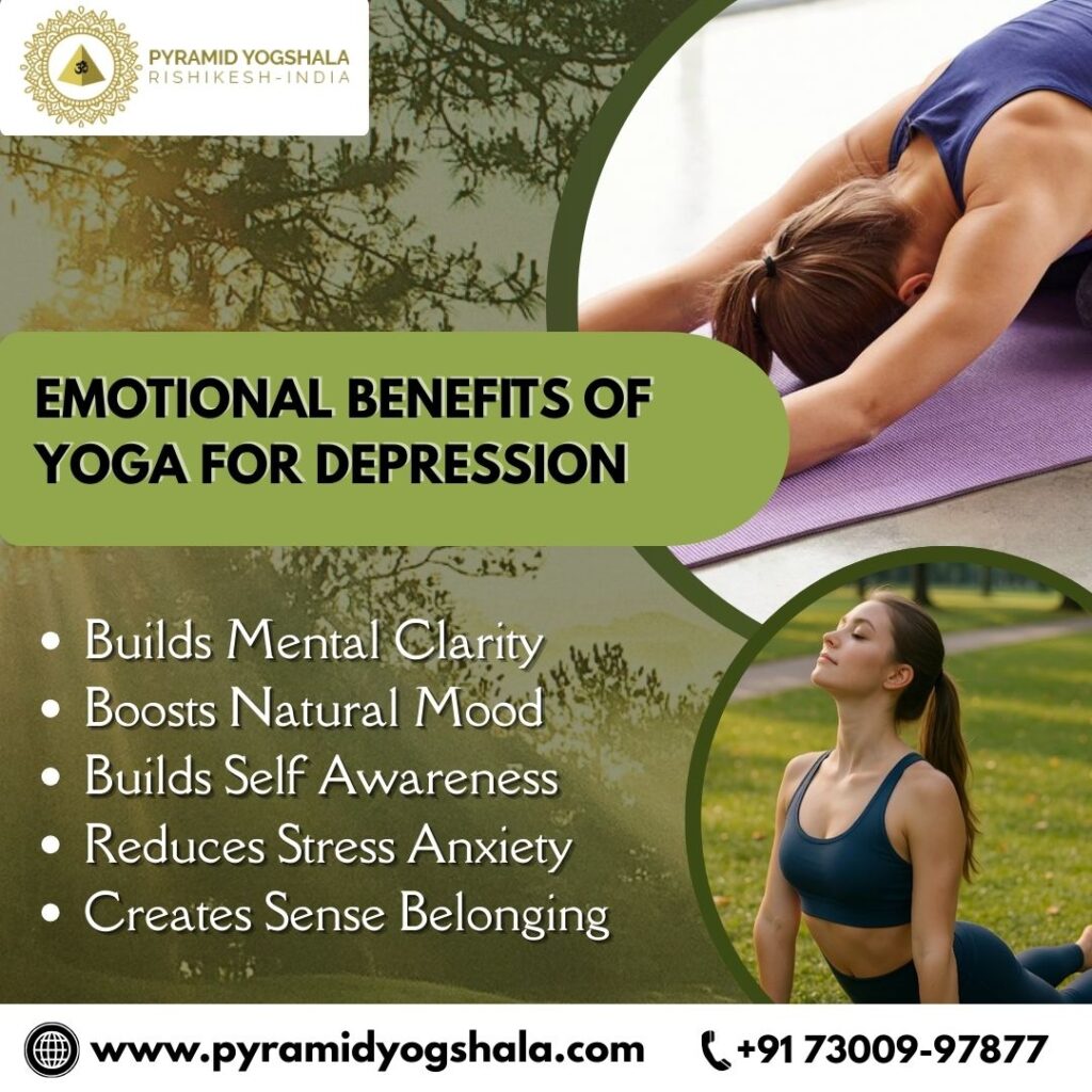 Emotional Benefits of Yoga for Depression