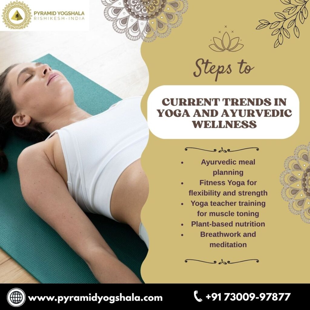 Current Trends in Yoga and Ayurvedic Wellness