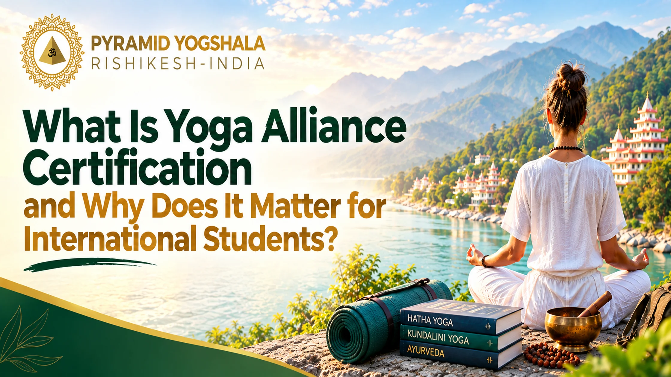 Yoga Alliance certification for international students in Rishikesh, India